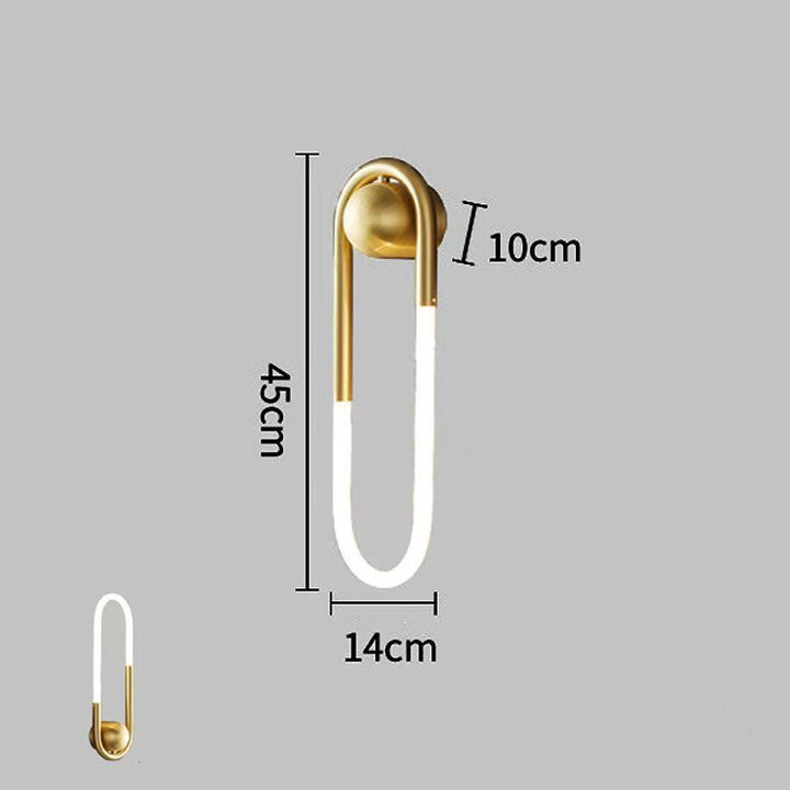 Moderne Minimalistische Wandlicht Dekor