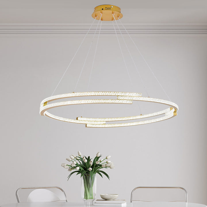 Moderne Minimalistische Ring Kronleuchter