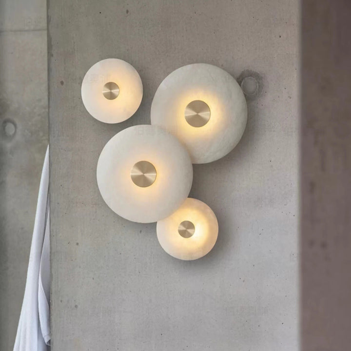 Moderne Alabaster Wandleuchte
