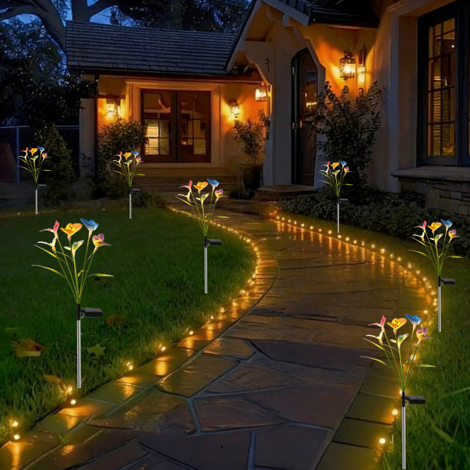 Dekorative Gartenlichter