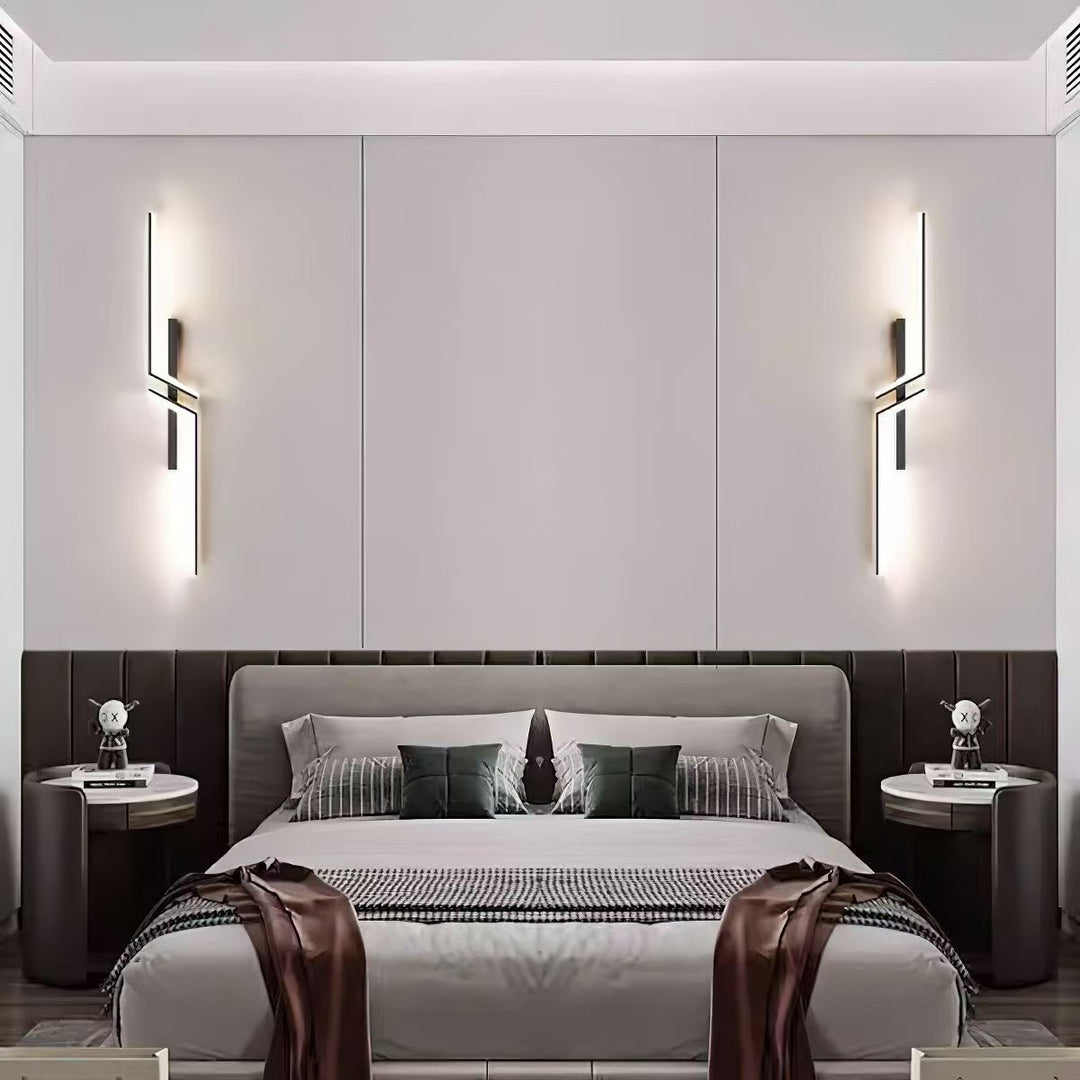 Moderne geometrische Wandleuchte