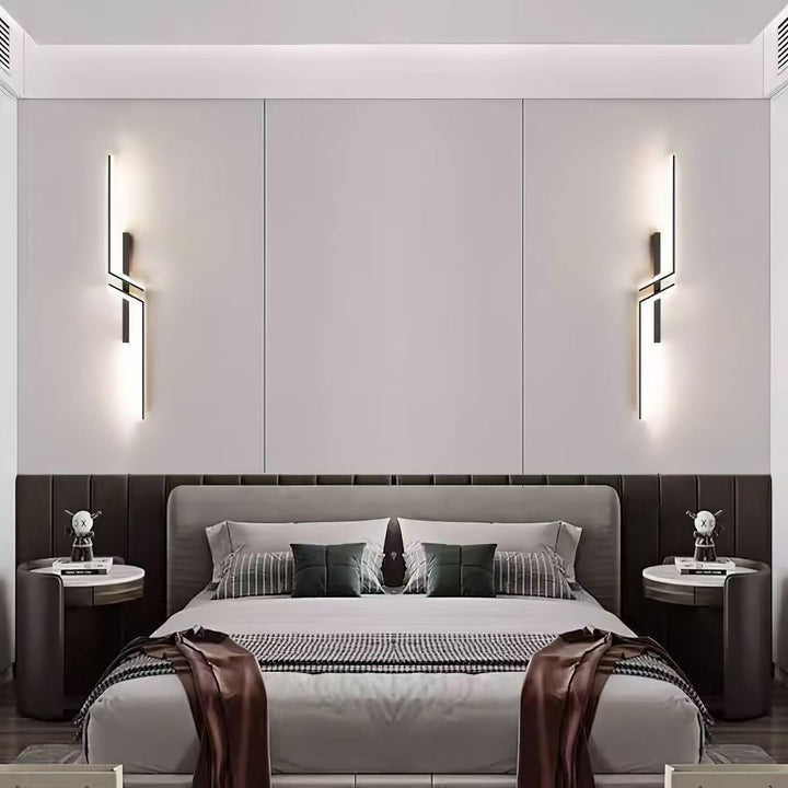 Moderne geometrische Wandleuchte