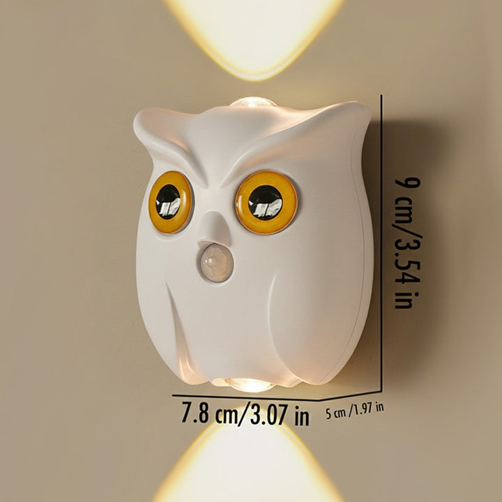 Dekorative Eulen-Nachtlampe