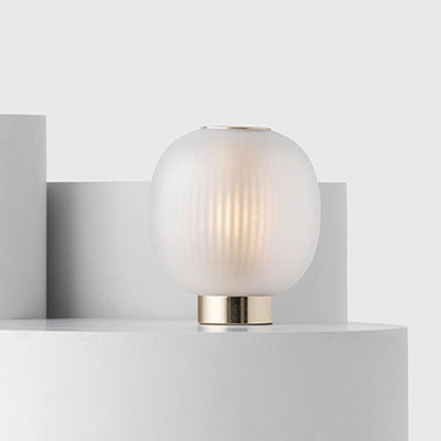 Elegante Frosted Glass Tischlampe