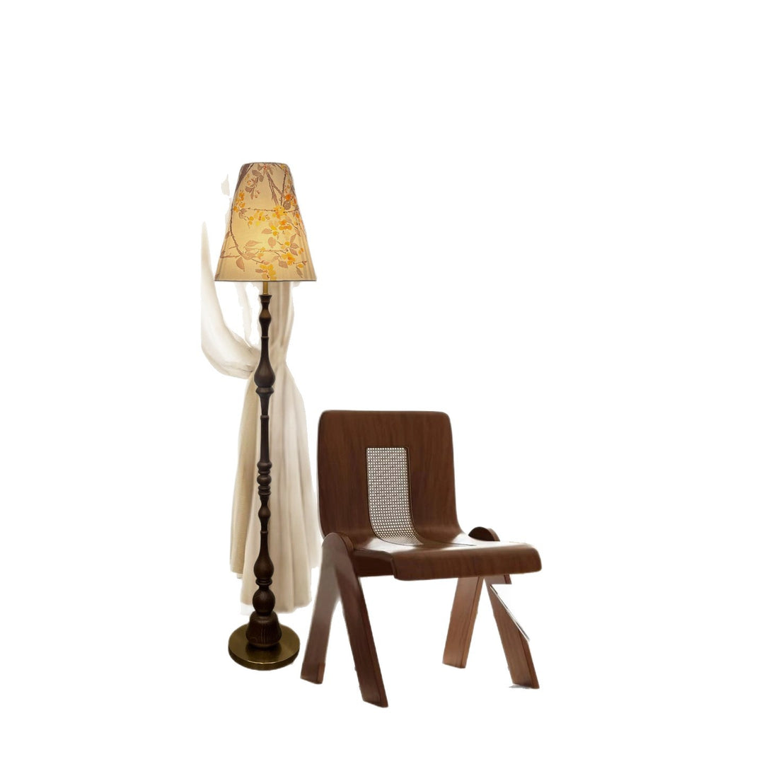 Florale Muster Stehlampe