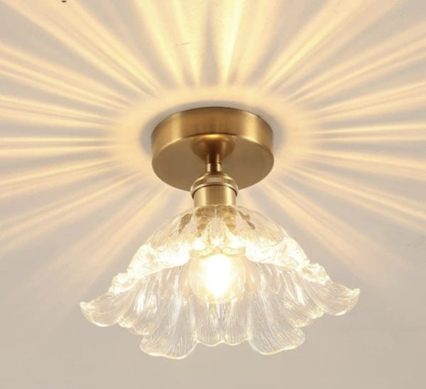 Vintage Glas Flush Mount Licht