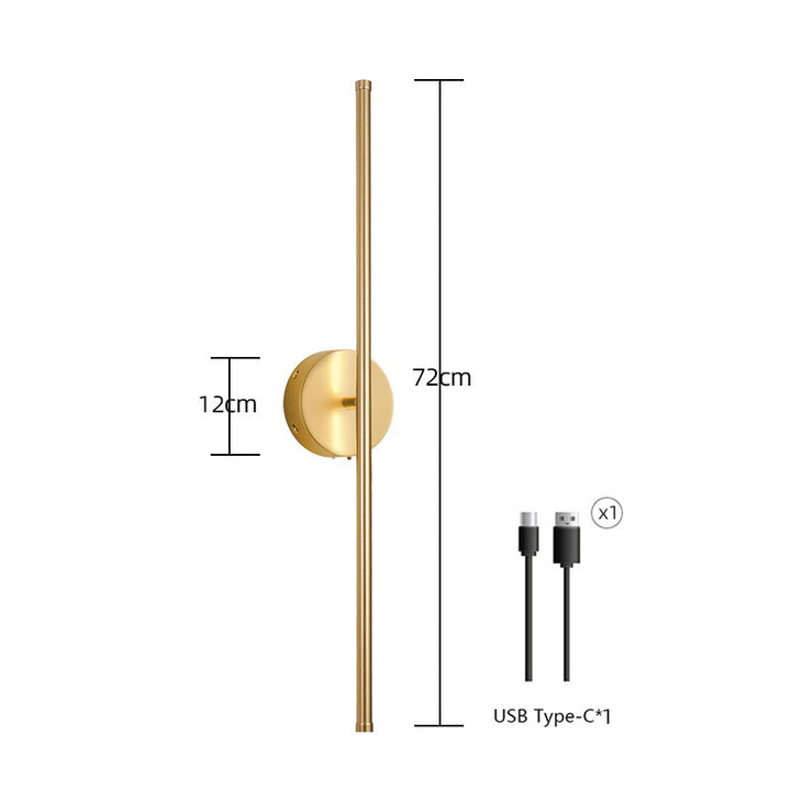 Dekorative Wandlampe
