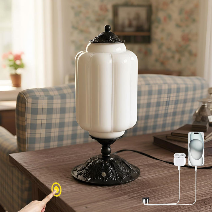 Dekorative Tischlampe