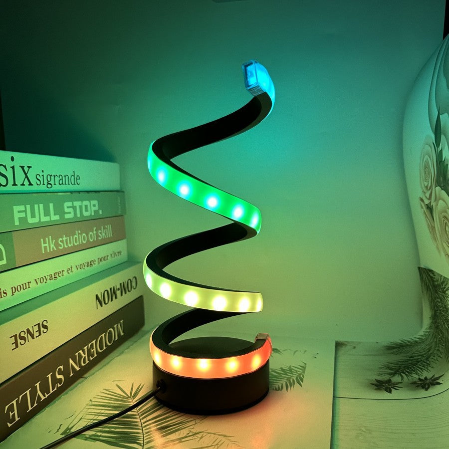Spiral Tischlampe