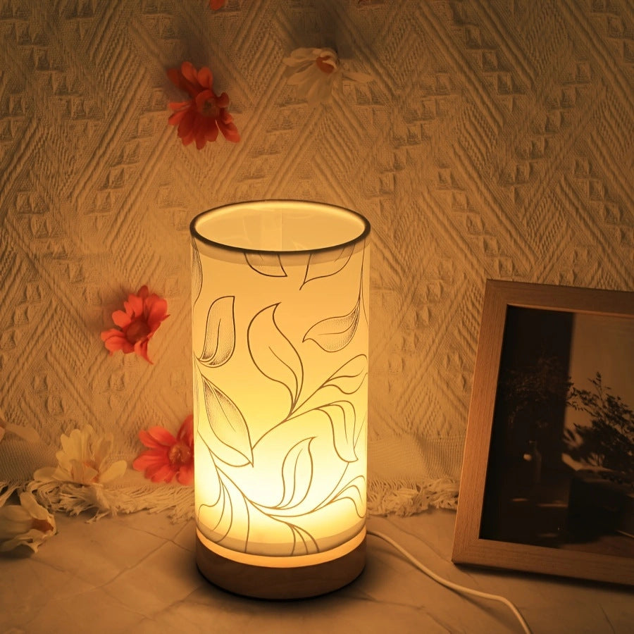 Moderne Blumen Design Tischlampe