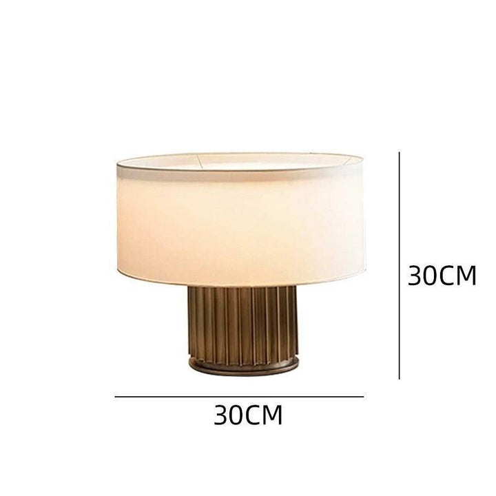 Elegante Runde Tischlampe