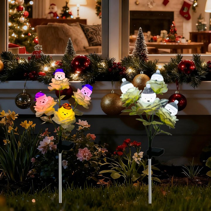 Dekorative LED Garten Blumenlichter