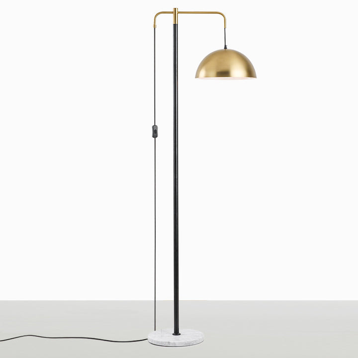 Moderne Industrielle Stehlampe mit verstellbarem Schirm