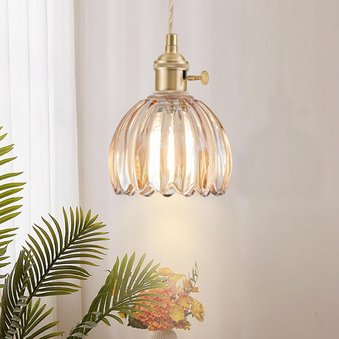 Dekorative Glas Pendelleuchte