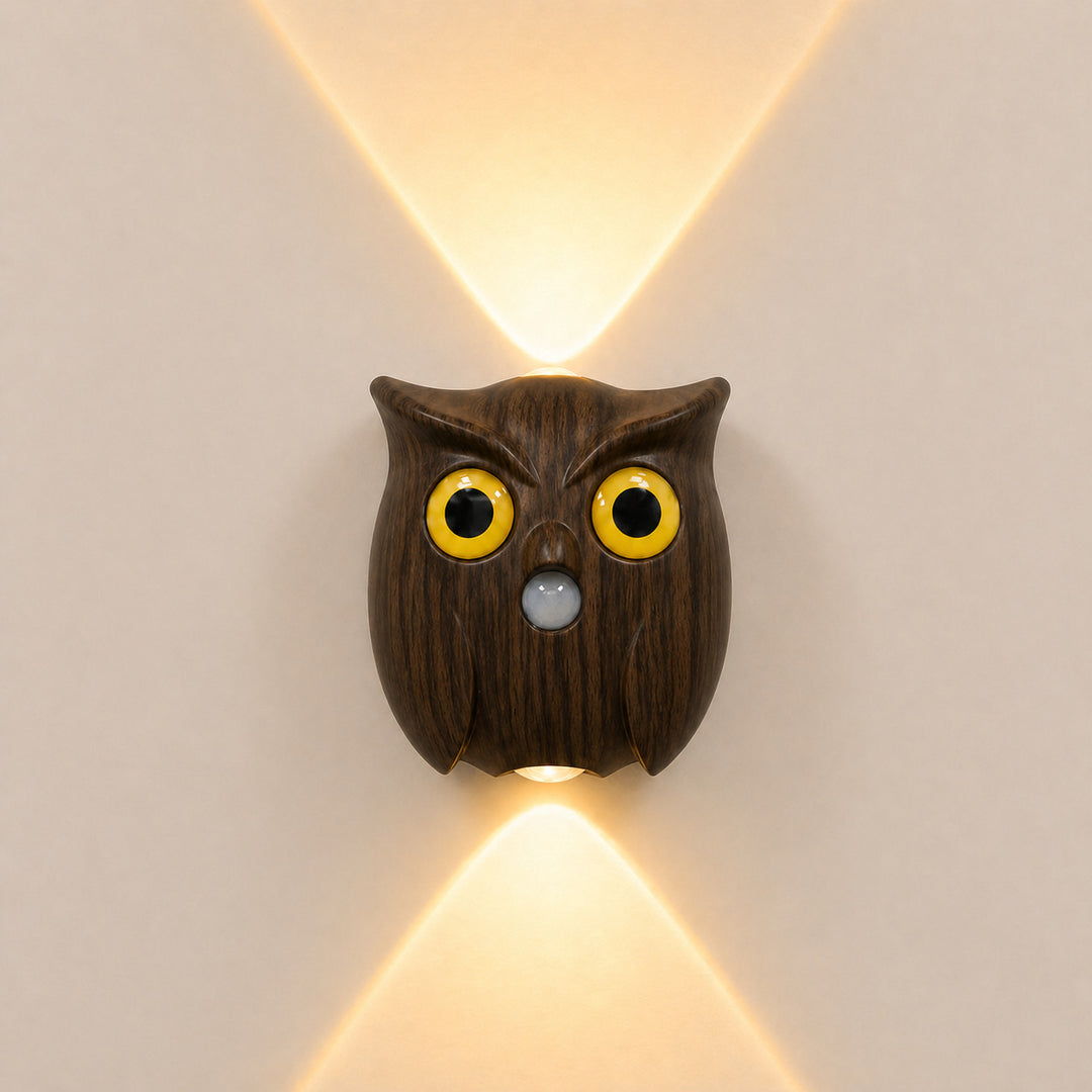 Dekorative Eulen-Nachtlampe