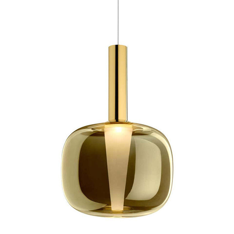 Moderner Minimalistischer Stehlampe mit Transparenter Basis
