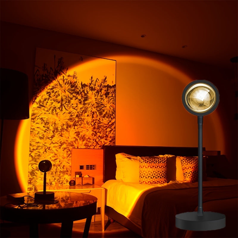 Verstellbare Stehlampe mit Spotlicht