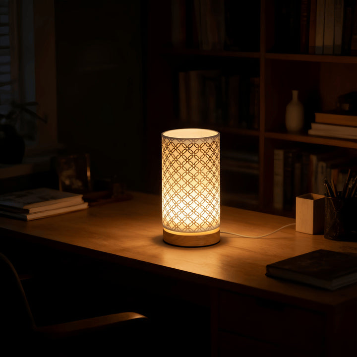 Moderne geometrische Tischlampe