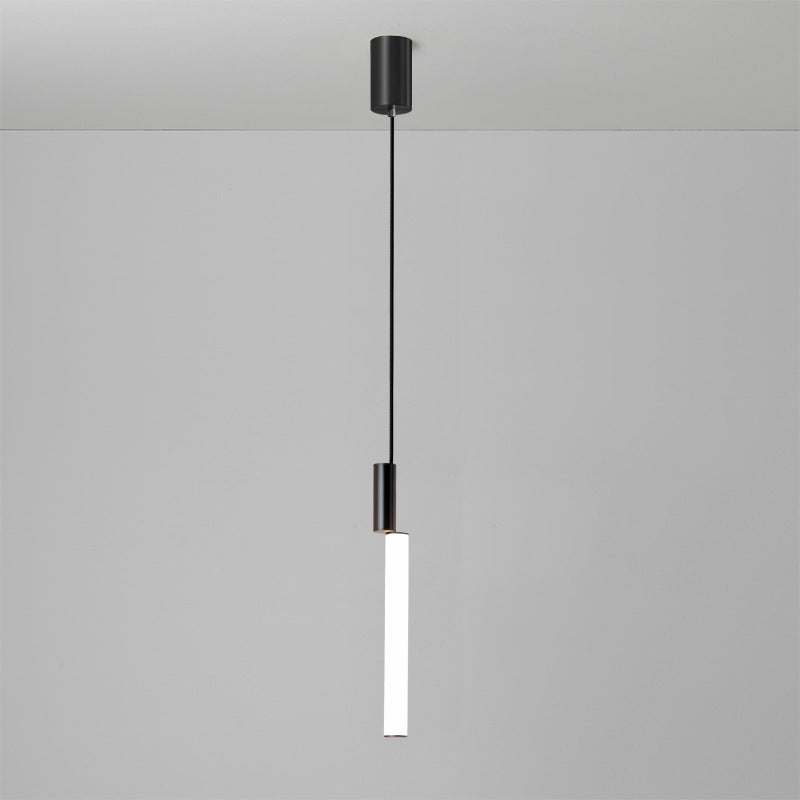 Moderner minimalistischer Pendelleuchte mit doppelten Röhren