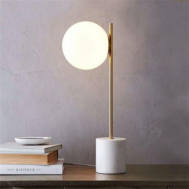 Elegante Marmor Basis Tischlampe