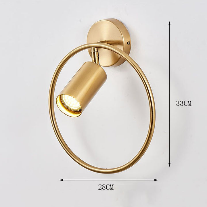 Verstellbare Spotlight-Wandlampe