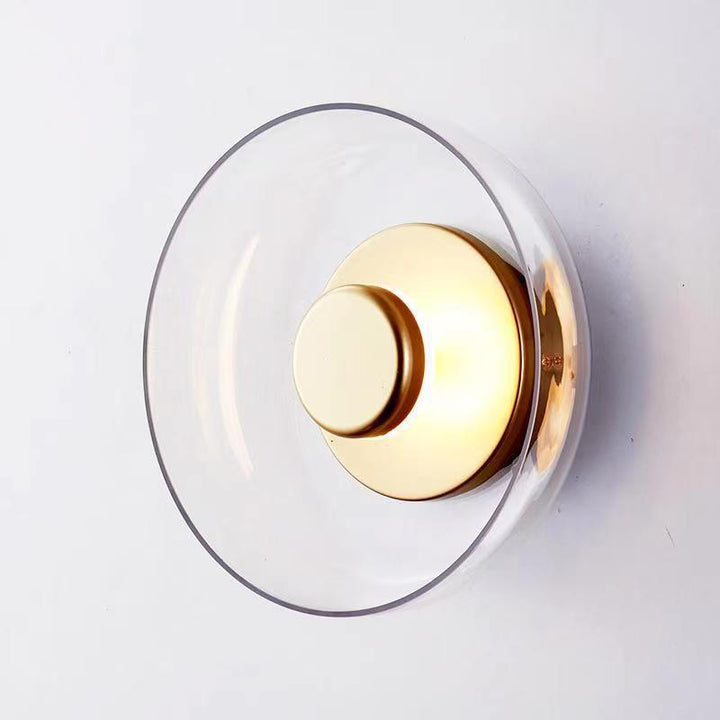 Moderne Glas Wandleuchte
