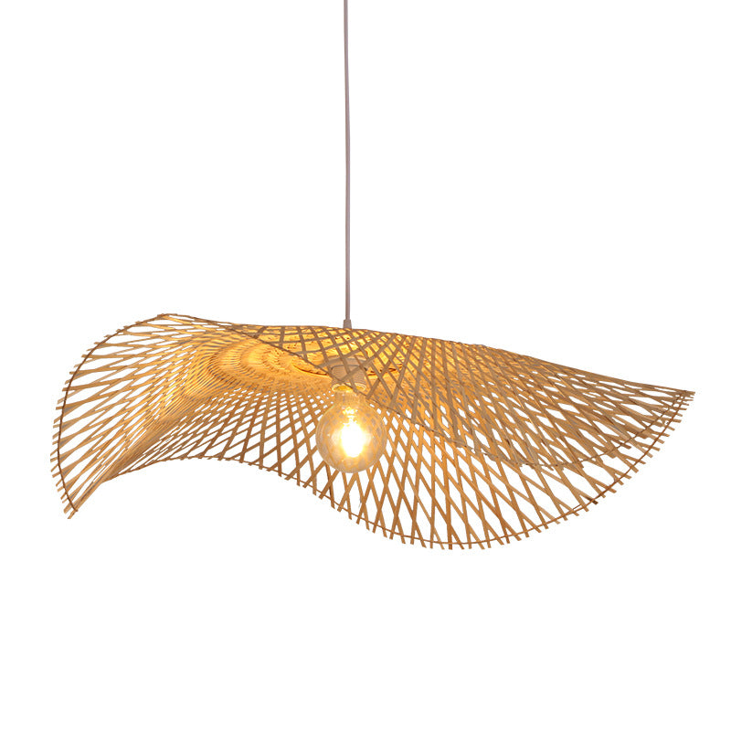 Künstlerisch Wellen-Design Pendelleuchte