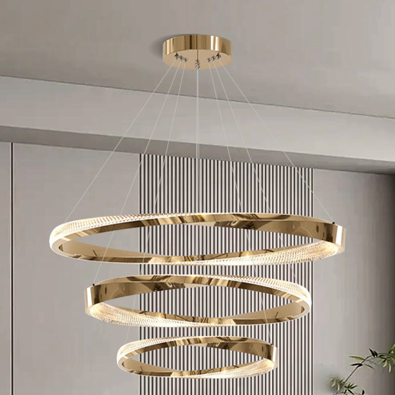 Moderne Aufhängungsring-Kronleuchter