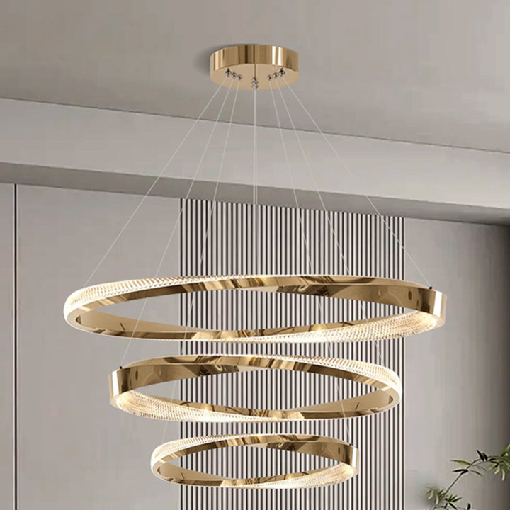 Moderne Aufhängungsring-Kronleuchter