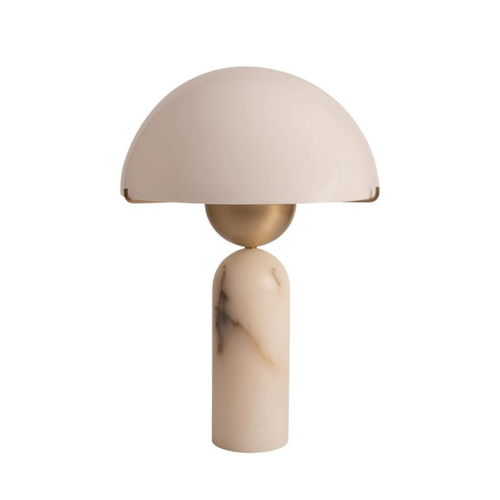 Zeitgenössische Tischlampe mit Kuppelschirm