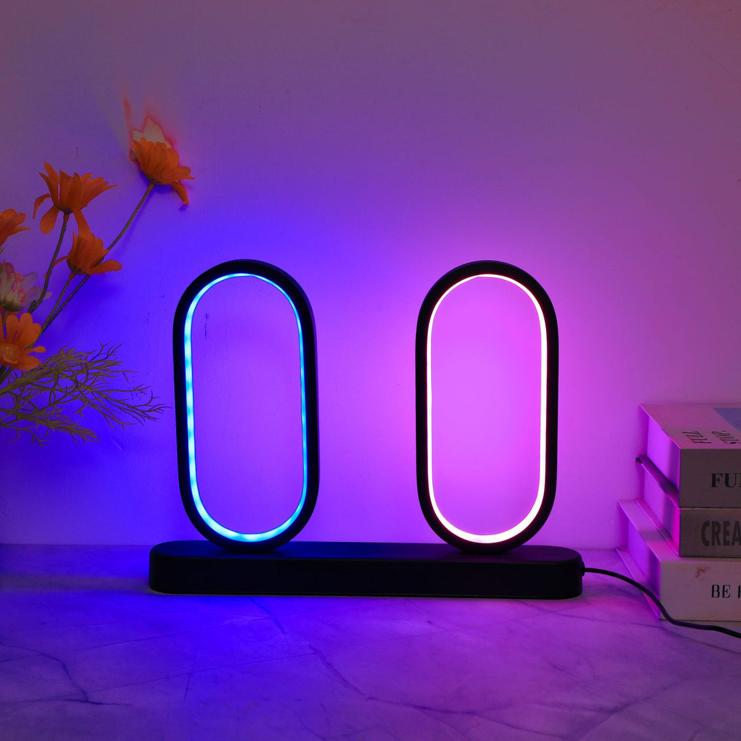 Moderne LED Dual Oval Akzentlampe