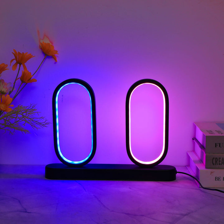 Moderne LED Dual Oval Akzentlampe