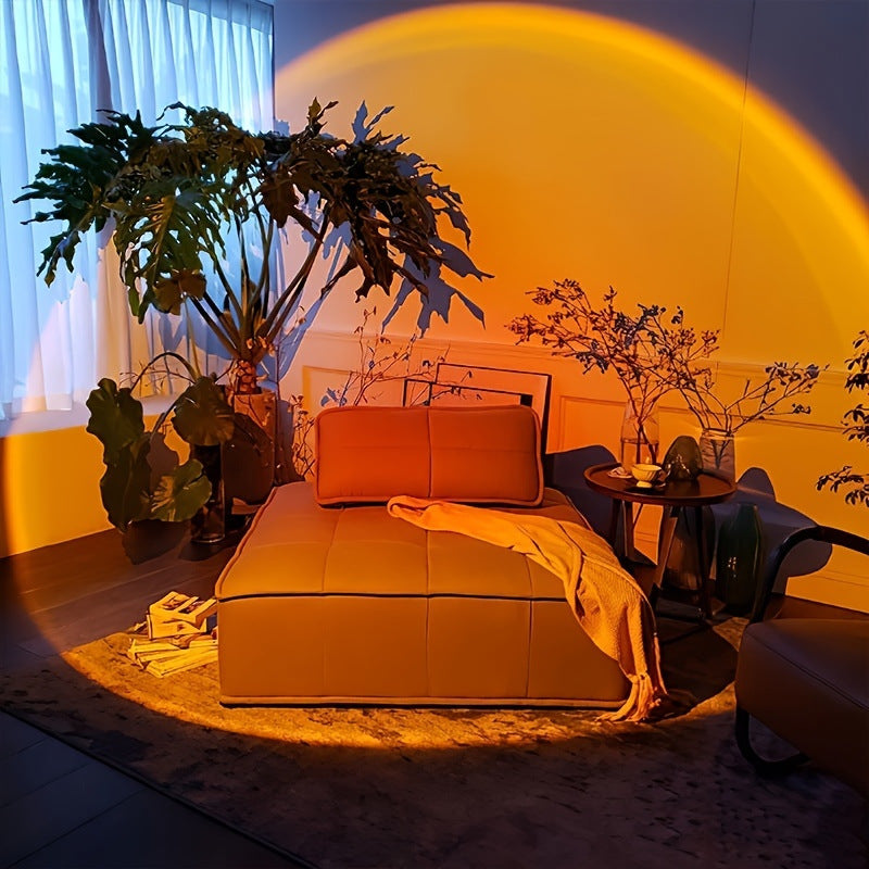Verstellbare Stehlampe mit Spotlicht