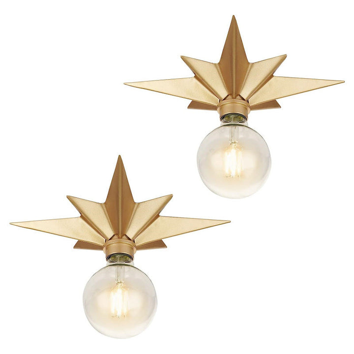 Moderne sternförmige Deckenlampe