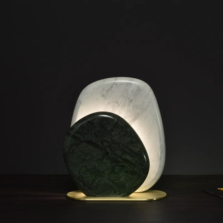 Abstrakte Marmor Dekorative Tischlampe