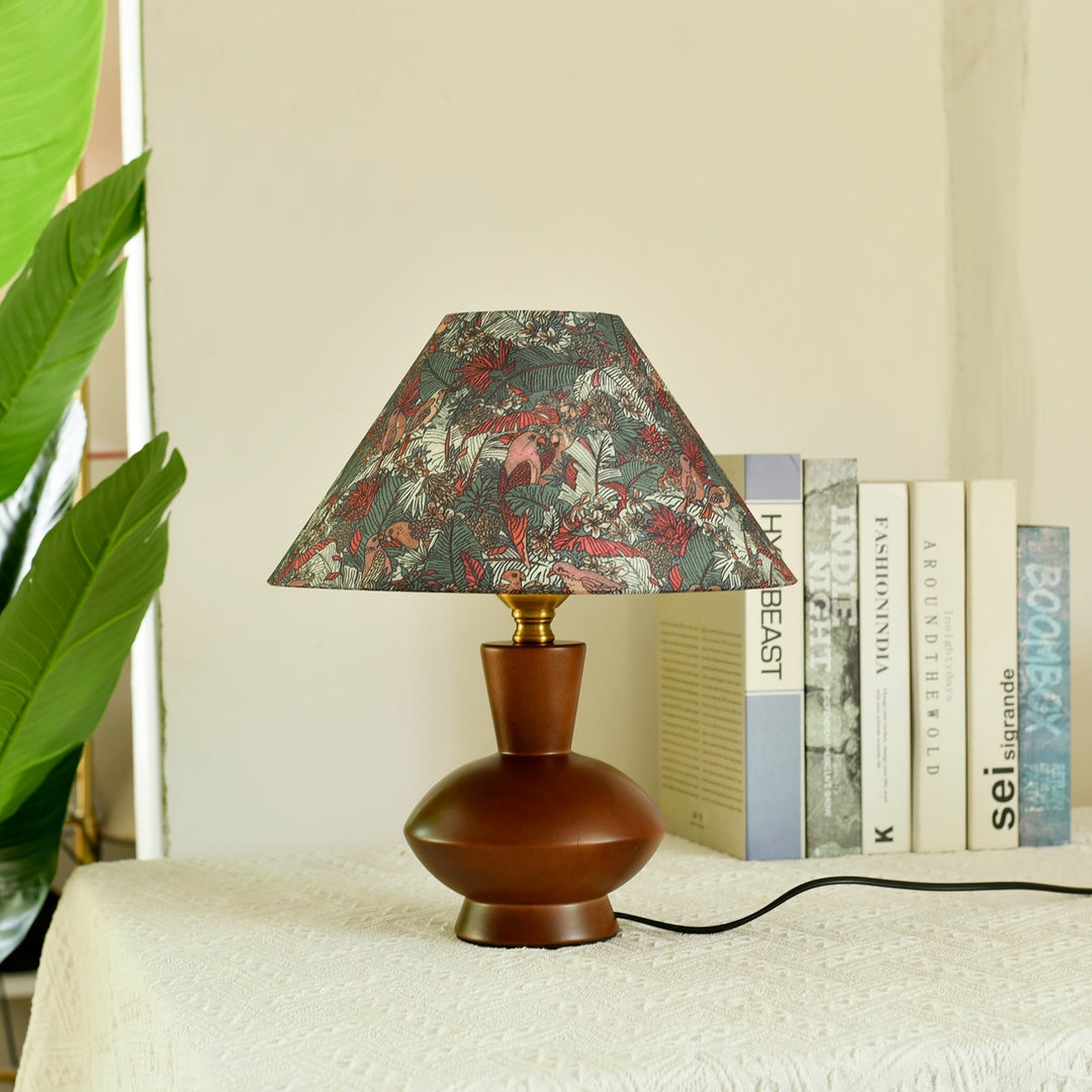 Florale Design Tischlampe