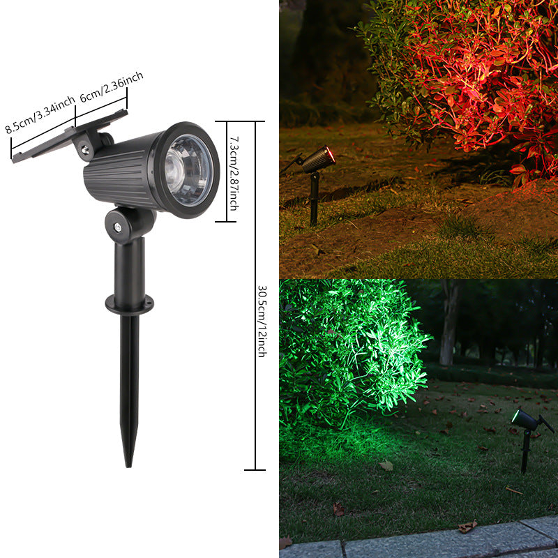 Outdoor Solar verstellbarer LED Spike Spotlight für Gartenlandschaft Beleuchtung