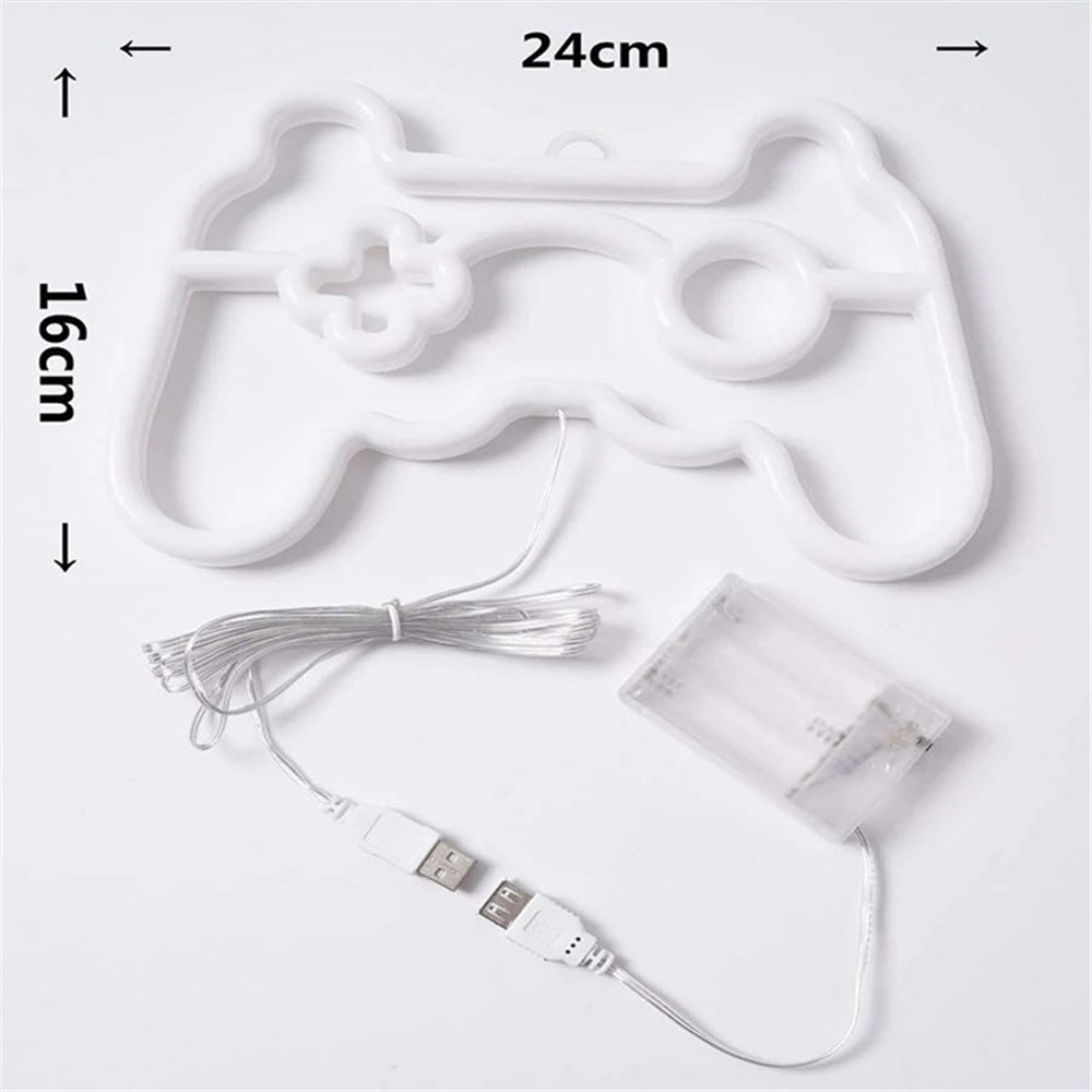 Gaming-Controller Neonlicht