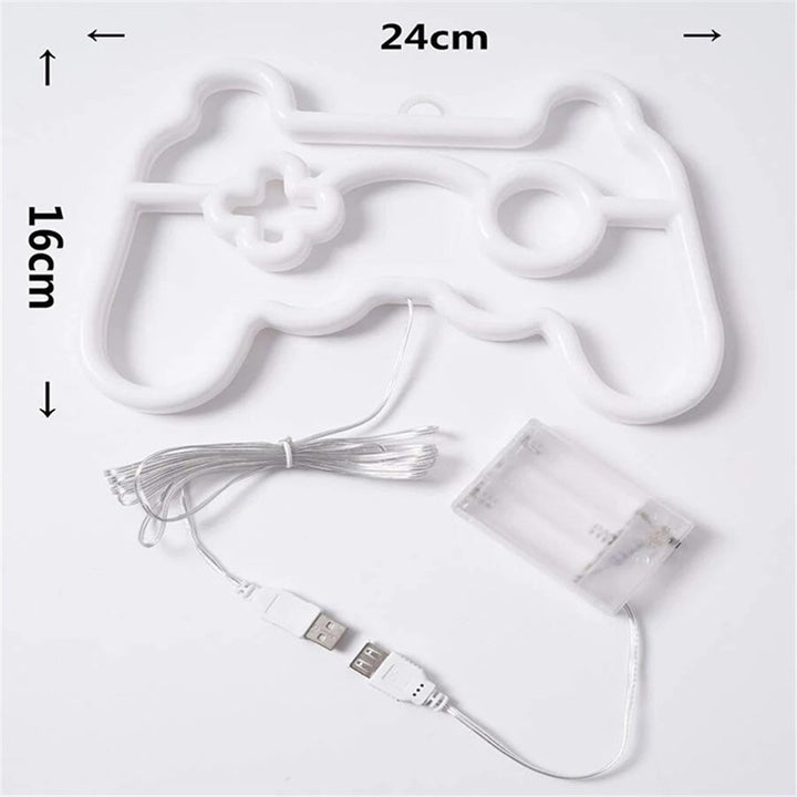 Gaming-Controller Neonlicht