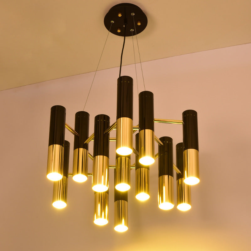 Luxuriöser geometrischer Pendelleuchter