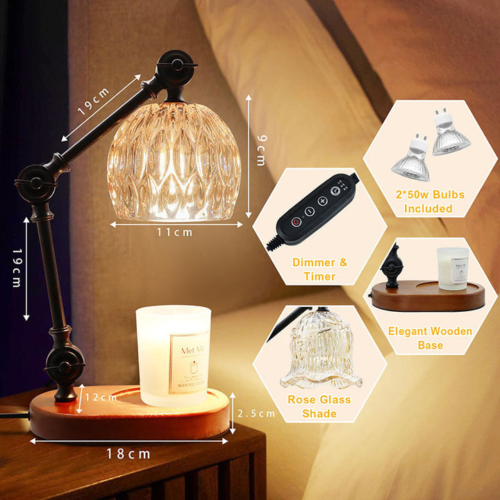 Dekorative Tischlampe