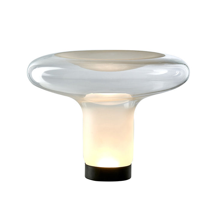 Moderne Skulpturale Glas Tischlampe