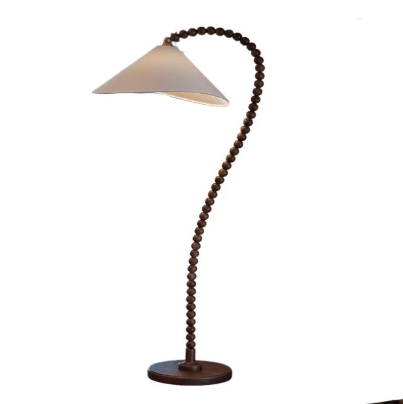 Kurvige zeitgenössische Stehlampe