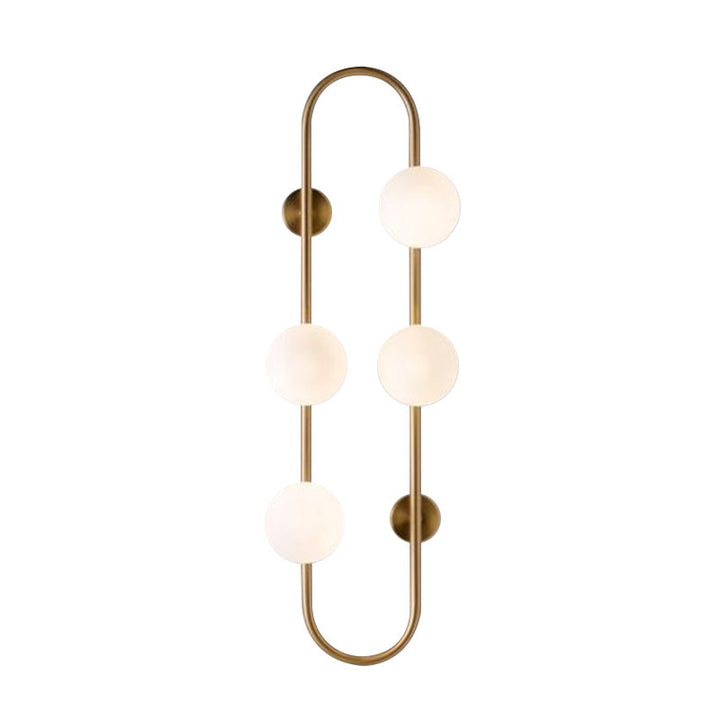 Minimalistische geometrische Wandlampe