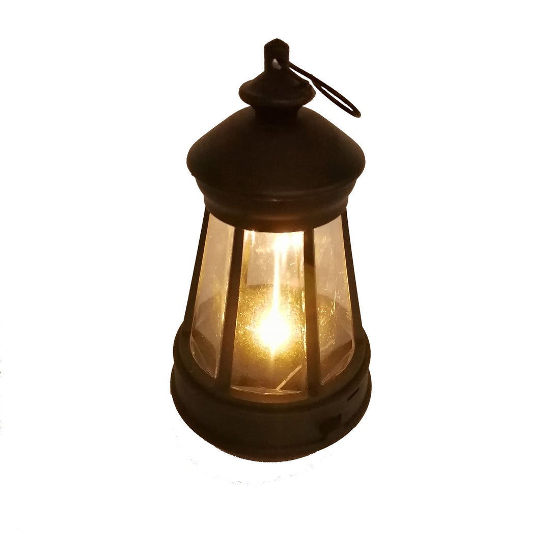 Vintage Metall Tischlaterne mit Warm LED Fee Lichterkette Wiederaufladbarer USB-Anschluss und Tragbare Hänkelampe