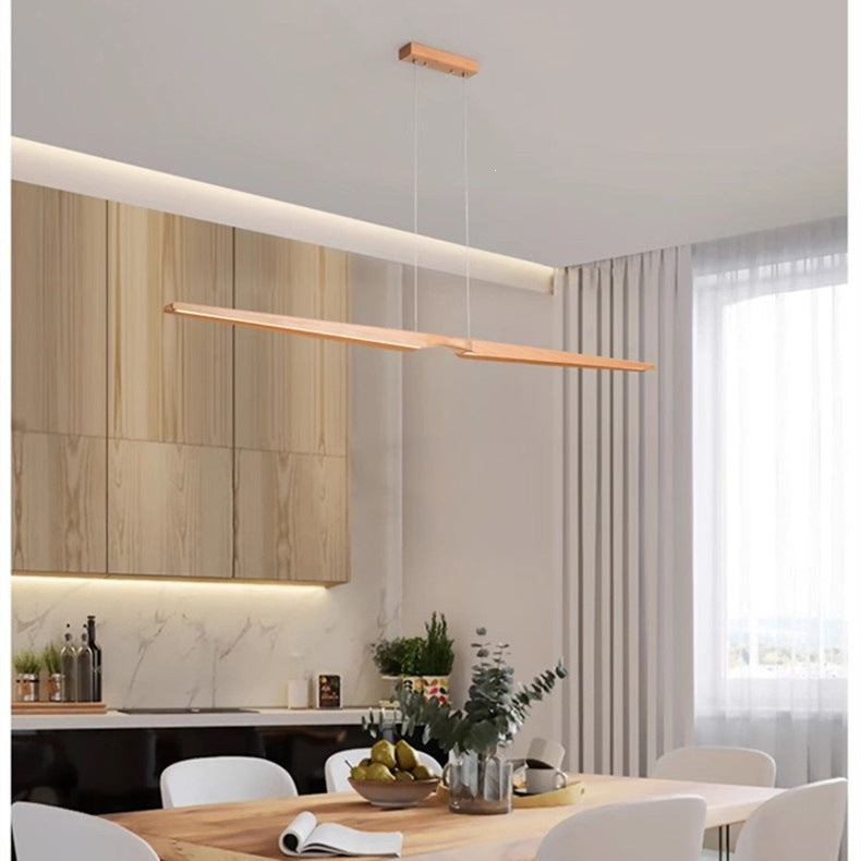Moderne Holz Hängeleuchte