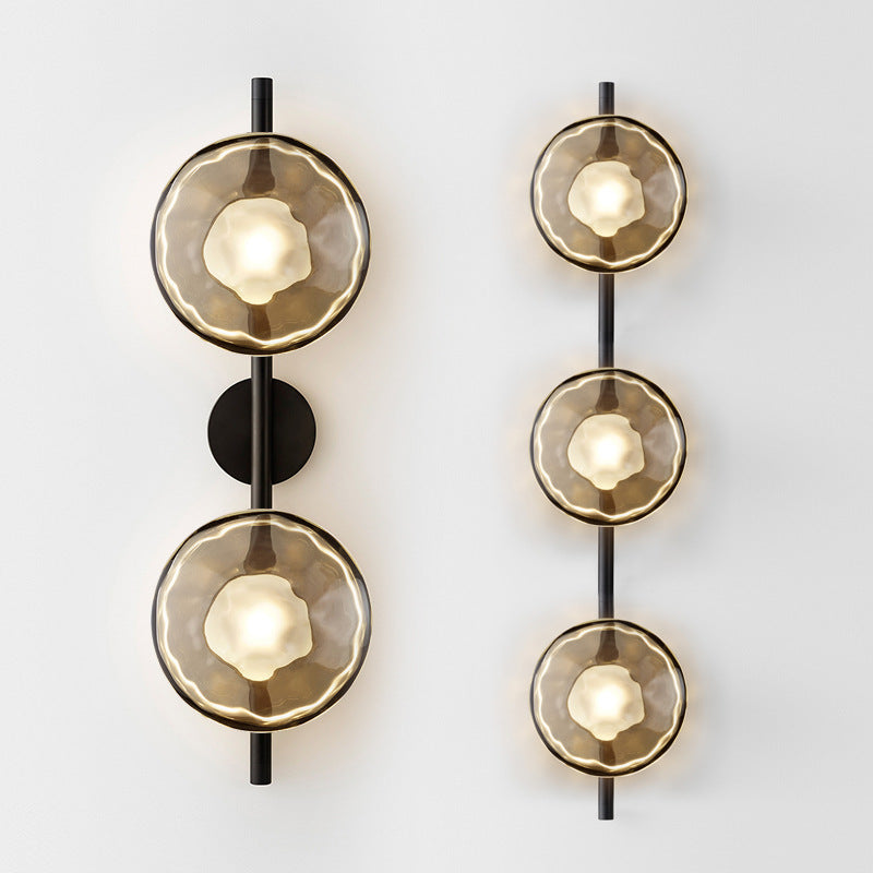 Moderne Dual-Dome Wandleuchte