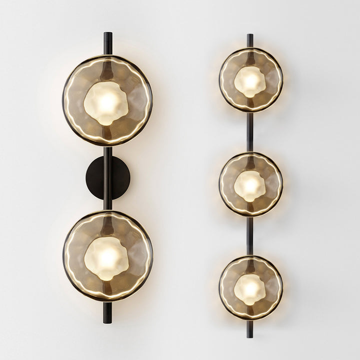 Moderne Dual-Dome Wandleuchte