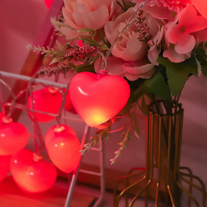 Herzförmige LED-Lichterkette