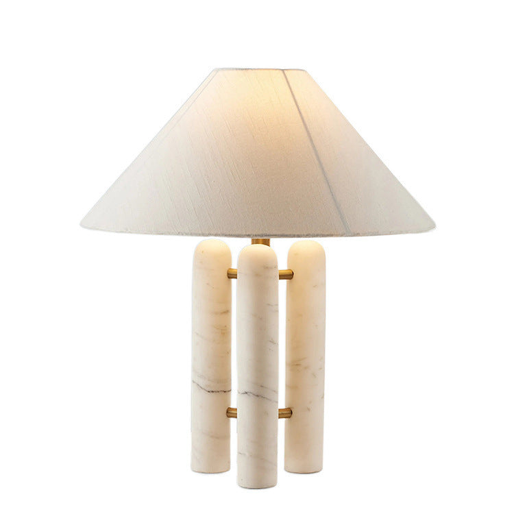 Zeitgenössische Marmor Akzent Tischlampe